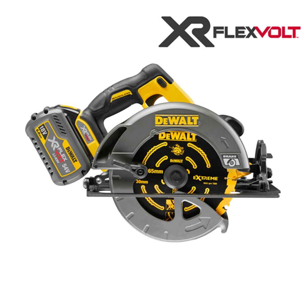 DeWALT DCS575T2 54 Volt XR Flexvolt Circular Saw Kit, 2 x 6.0Ah