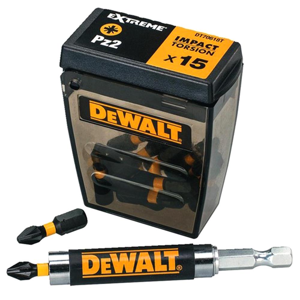 DeWALT DT70618TQZ PZ2 25mm Impact Torsion Screwdriver Bits available online Caulfield Industrial