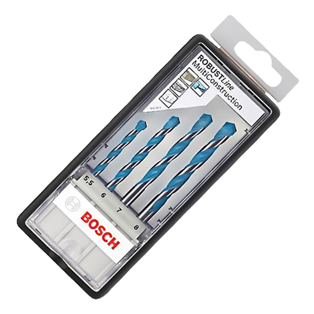 Bosch 2607010522 4 Piece CYL9 Multi Construction Drill Bit Set
