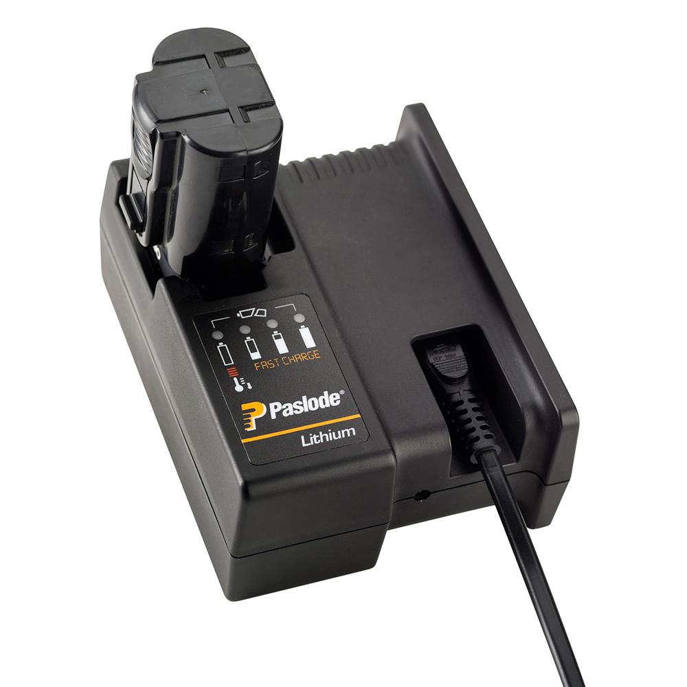 Paslode 018882 240 Volt LithiumIon Battery Fast Charger with AC/DC Adaptor available online