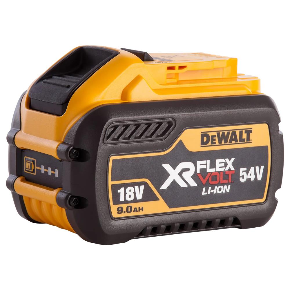 DeWALT DCB547XJ 18/54 Volt XR Flexvolt Convertible Battery Pack, 1 x 9