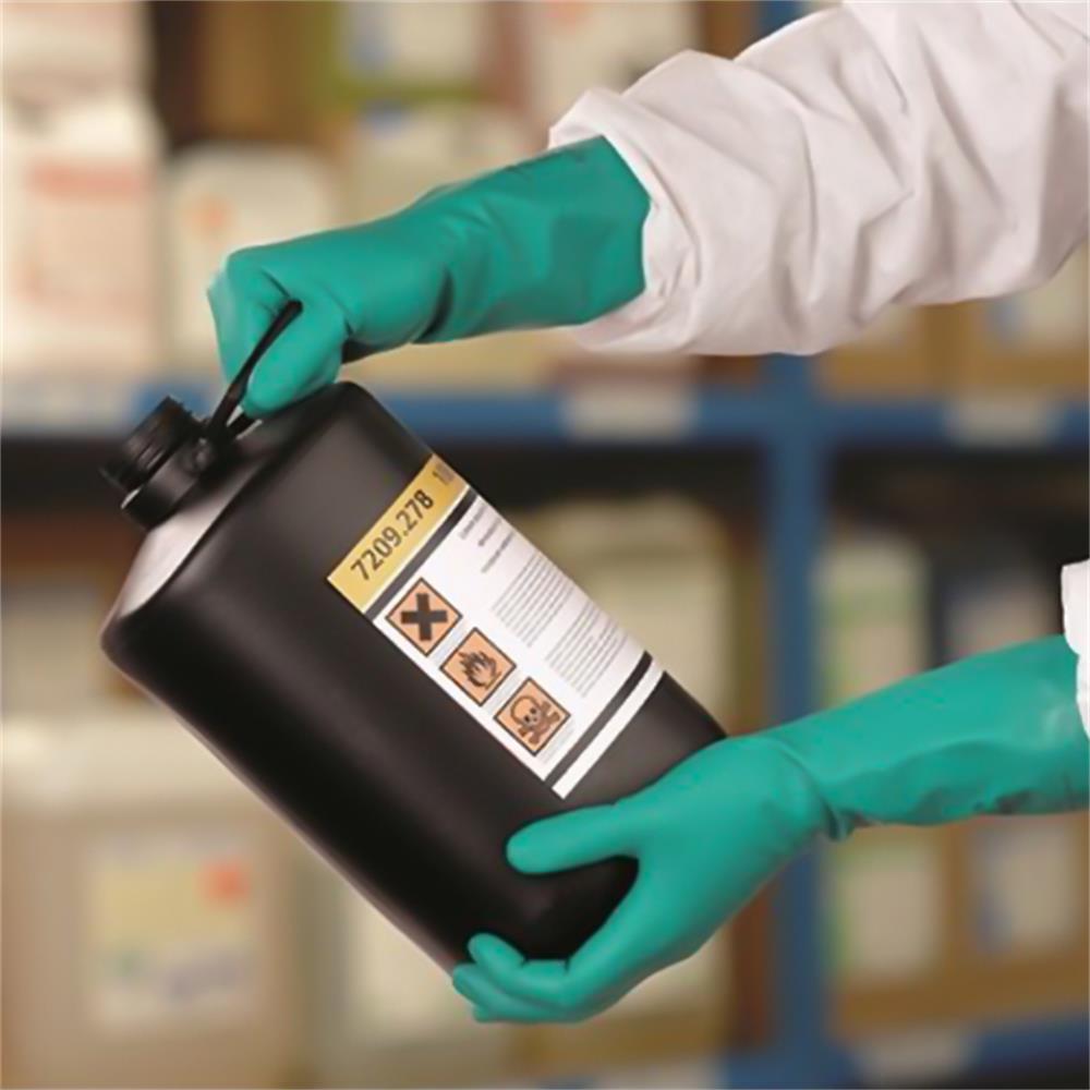 Ansell AlphaTec Solvex 37-675 Green Nitrile Chemical Resistant
