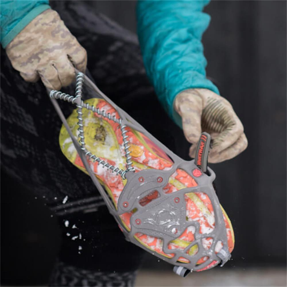 Yaktrax Grey/Red Run Traction Cleat available online Caulfield Industrial