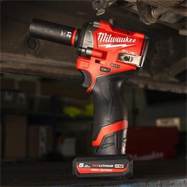 MILWAUKEE 4933493451 M12 FCIWF38G3-0 FUEL 3/8" Compact Impact Wrench with Friction Ring, Bare Unit