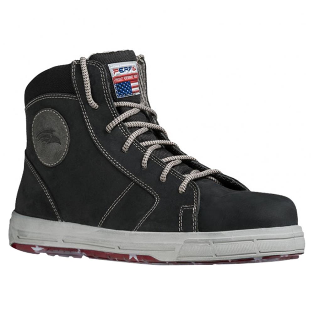Perf Boston High S3 SRC Black Safety Shoes available Perf Boston High S3 SRC Black Safety Shoes available