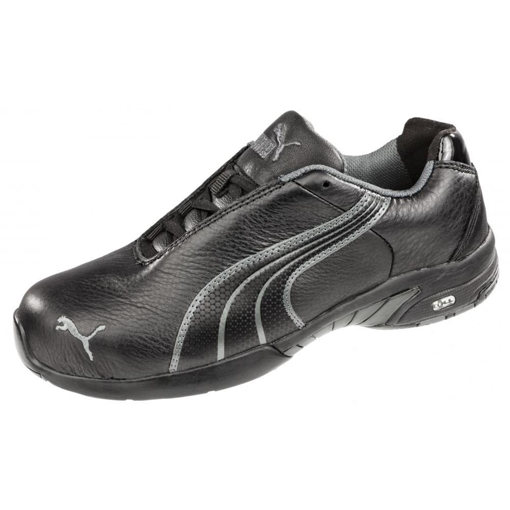 Puma Velocity Wns Low S3 Black/Grey Ladies Safety Trainers available online - Caulfield Industrial