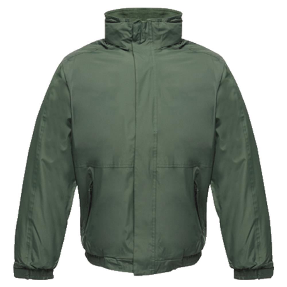 Regatta TRW297 Dover FleeceLined Bomber Jacket Dark Green available