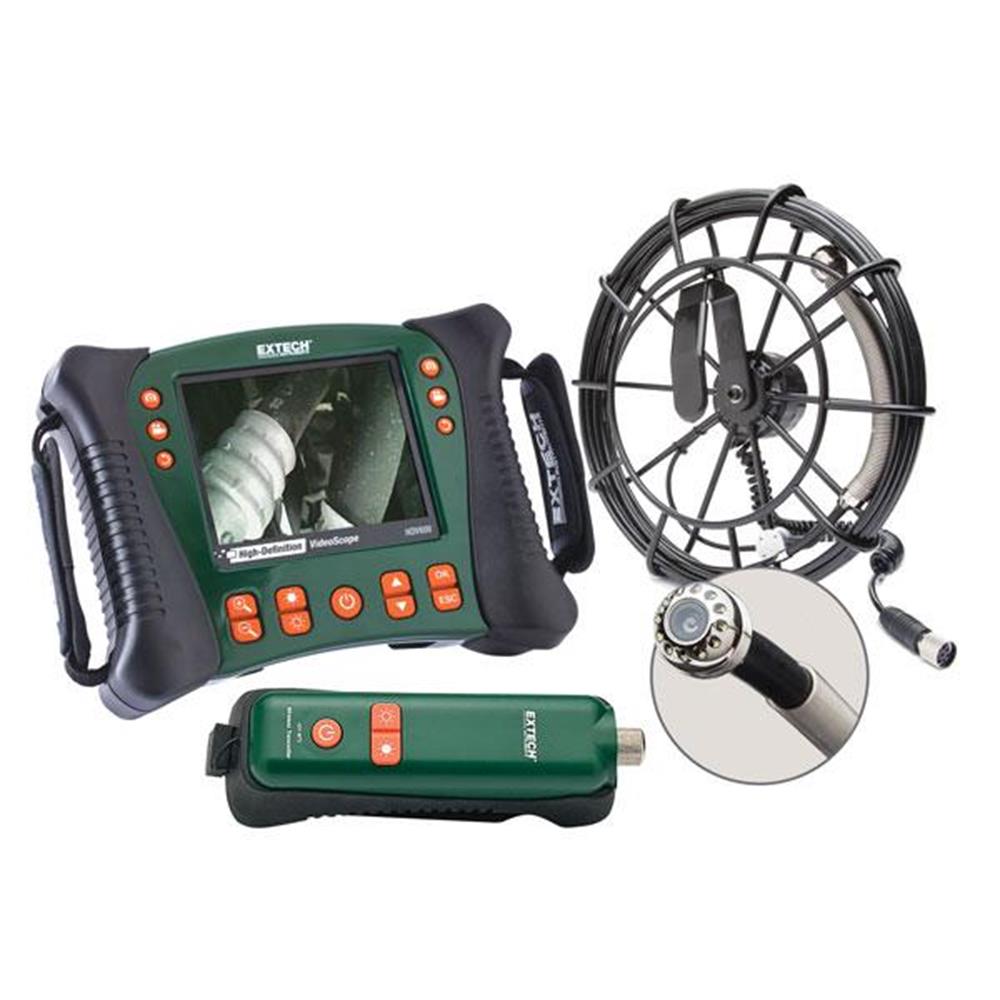 Extech HDV650 Series Plumbing VideoScope/Borescope Kits available