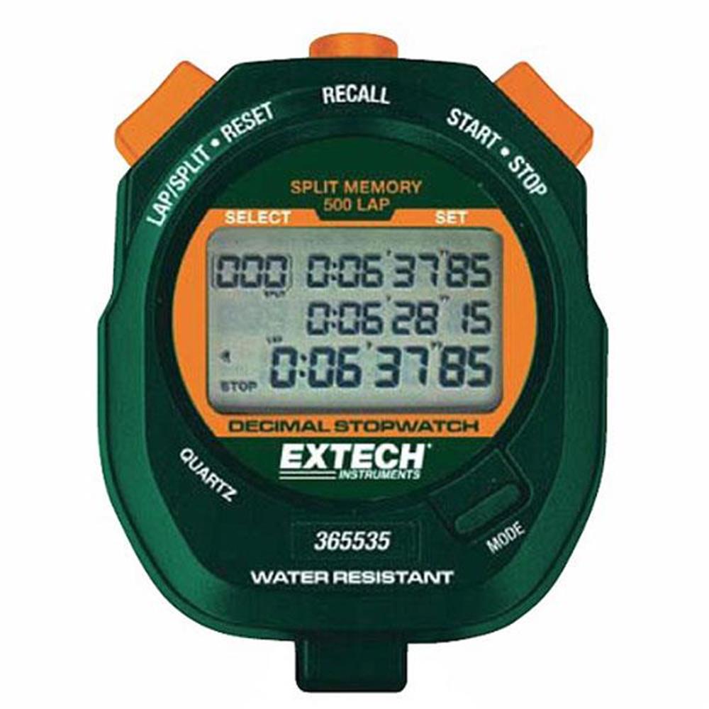 Extech 365535 Waterproof Decimal Stopwatch/Clock available online