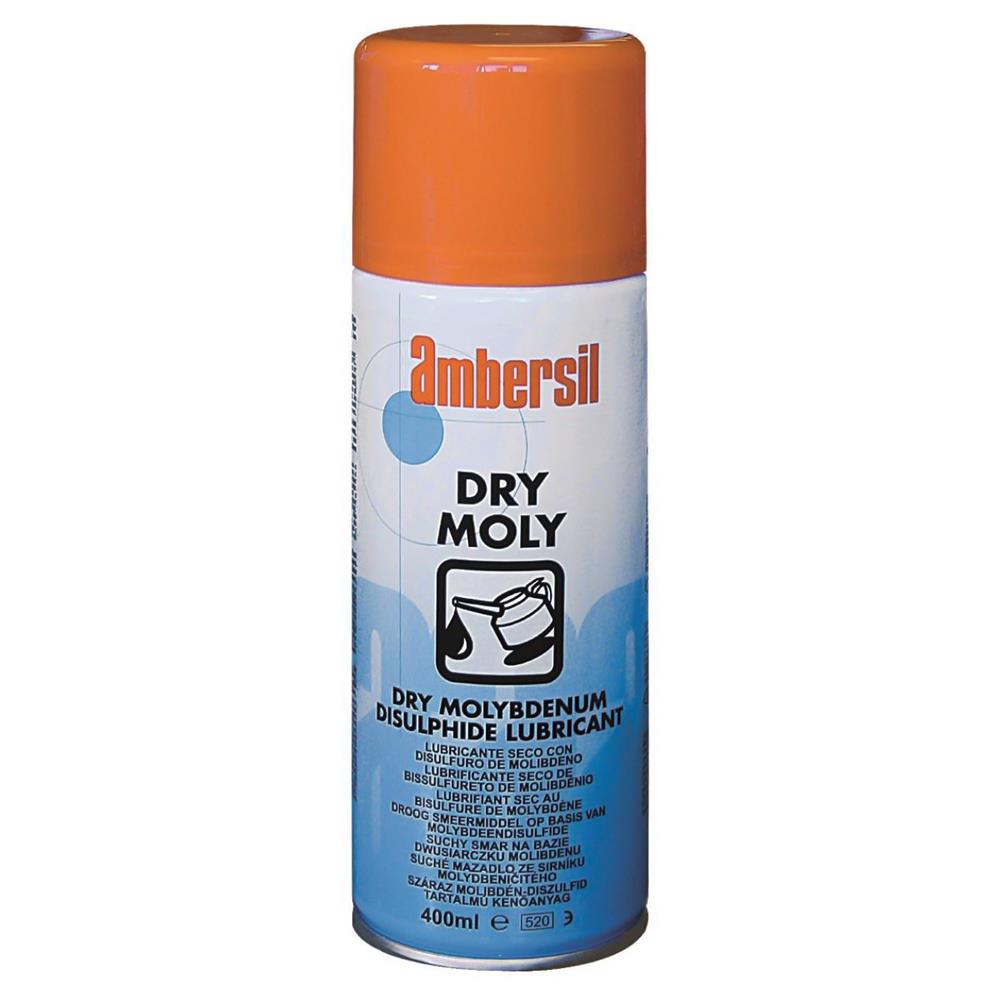 Ambersil 31576 Dry Molybdenum Disulphide Lubricant, 400ml available