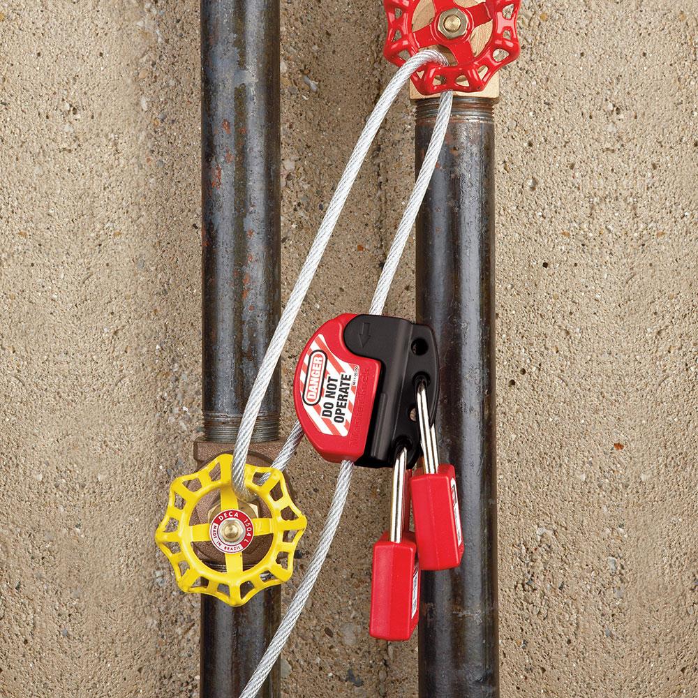 Masterlock S806 Adjustable Cable Lockout available online Caulfield