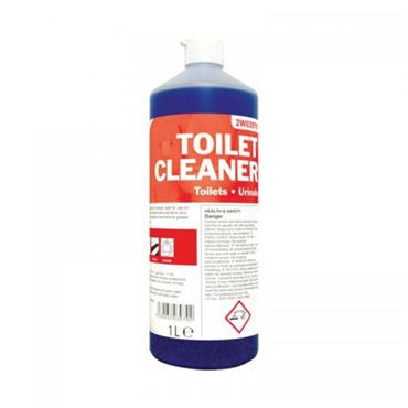 2Work 2W03979 Antibacterial Daily Use Toilet Cleaner Perfumed 1 Litre 