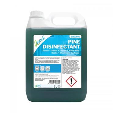 2Work 2W03986 Disinfectant and Deodoriser Fresh Pine 5 Litre 	