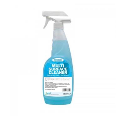 2Work 2W04587 Multi Surface Trigger Spray 750ml Pack of 6