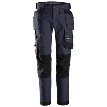 SNICKERS 6244 Allround Work Canvas stretch TrouserHP Navy