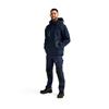 BLAKLADER 4484 Lightweight Lined Winter Jacket Stretch, Dark Navy/Hi-Vis Yellow