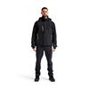 BLAKLADER 4484 Lightweight Lined Winter Jacket Stretch, Black/Hi-Vis Yellow