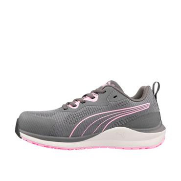 Puma Celerity Knit Wns Low S1 Grey/Pink Safety Shoes