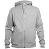 Dunderdon S18 Zipped Hoodie Sweatshirt - Grey Melange