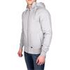 Dunderdon S18 Zipped Hoodie Sweatshirt - Grey Melange
