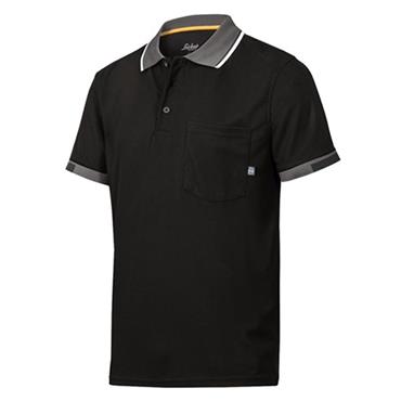 Snickers 2724 Allroundwork 37.5 Technology Polo Shirt - Black