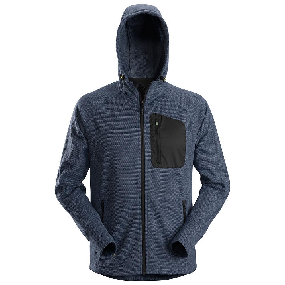 navy snickers hoodie