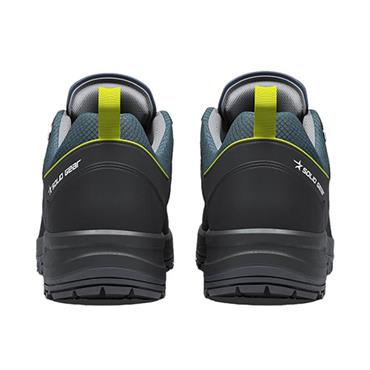 SNICKERS SG73101 Solid Gear S3L SR HRO FO Ion Low Safety Shoes, Black