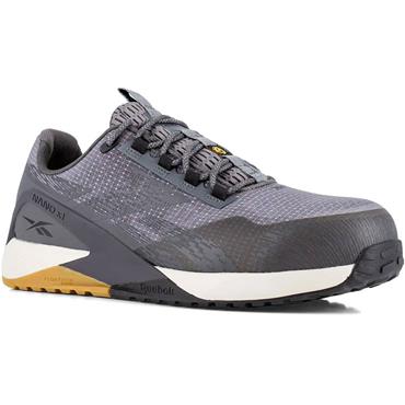 REEBOK IB3481 NANO X1 S1PS Safety Shoes/Trainers, Grey