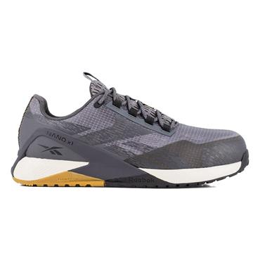 REEBOK IB3481 NANO X1 S1PS Safety Shoes/Trainers, Grey