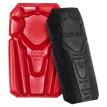 Blaklader 4027 Knee Pads - Black/Red