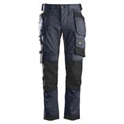 Snickers 6241 AllroundWork Stretch Holster Pocket Slimfit  Trousers - Navy/Black