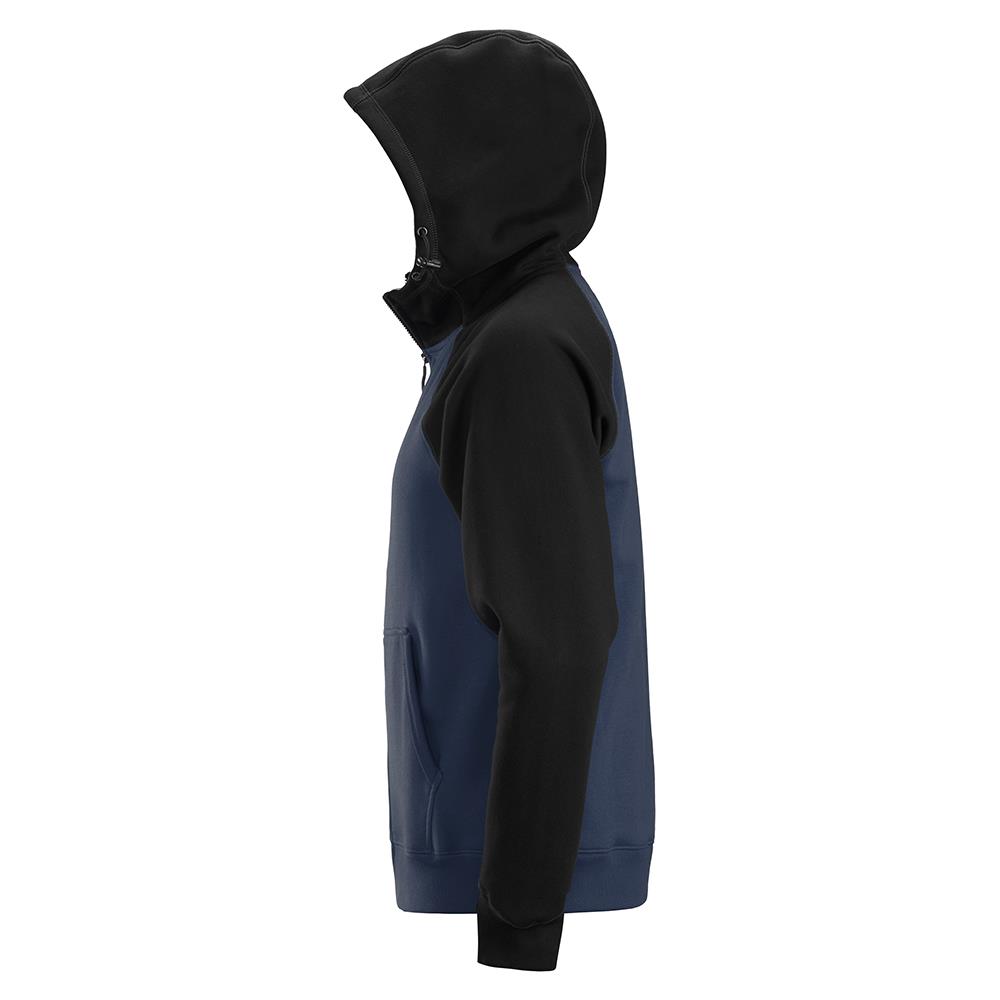 navy snickers hoodie