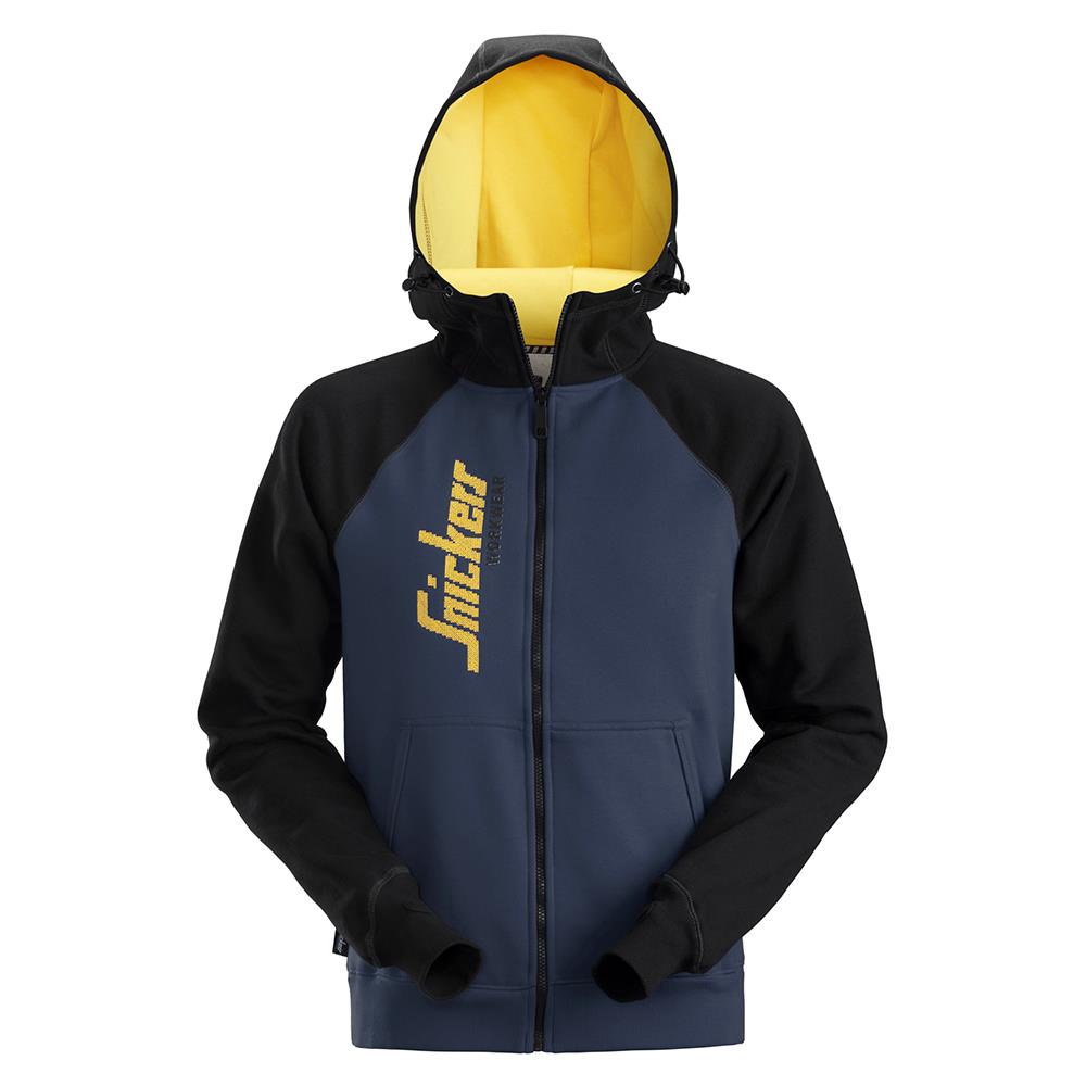 navy snickers hoodie