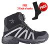 Snickers SG81006 Solid Gear S3 Onyx Mid BOA Black Safety Boots