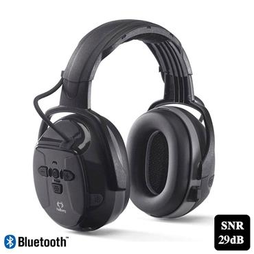 Hellberg 48001-001 Xstream LD earmuffs with Bluetooth, Black