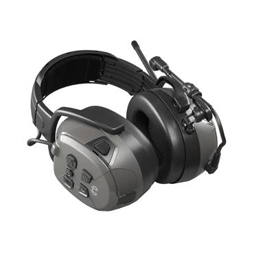 Hellberg 49022-001 Secure Synergy DR Headband Earmuffs with Bluetooth, Black