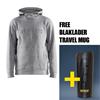 BLAKLADER 35301158 3D Hoodie Grey Small