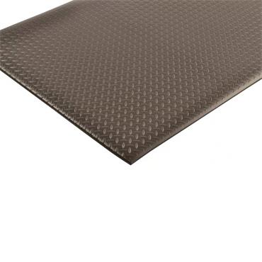 NO TRAX 419 Diamond Sof-Tred Safety / Anti-Fatigue Matting - Dry Area, Black