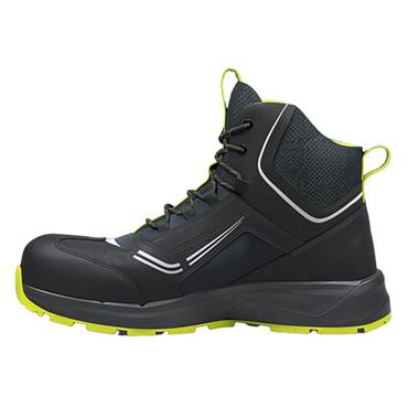 SNICKERS SG80202 Solid Gear S3L SR HRO FO Adapt Mid Safety Boots, Black