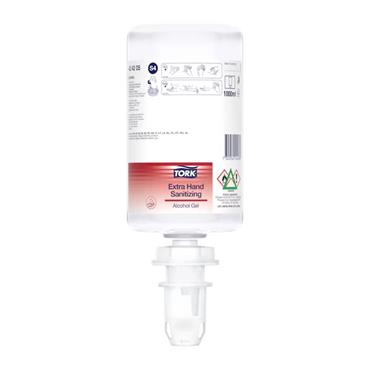 TORK 424205 Extra Hand Sanitiser Gel 6 x 1 Litre Case 