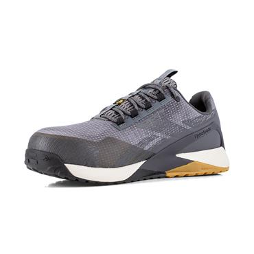 REEBOK IB3481 NANO X1 S1PS Safety Shoes/Trainers, Grey