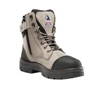 STEEL BLUE 392661 Southern Cross Zip S3 Safety Boot, Slate