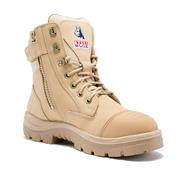 STEEL BLUE 392661 Southern Cross Zip S3 Safety Boots Sand