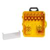 BRADY 153681 6-Lock Lockout Station with Keyed Different Nylon Safety Lockout Padlocks