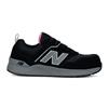 NEW BALANCE Elite Lite S1 PL HRO FO SC SR Ladies Safety Trainers, Black/Rose, Size 36