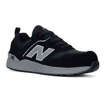 NEW BALANCE Elite Lite S1 PL HRO FO SC SR Ladies Safety Trainers, Black/Rose