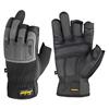 SNICKERS 9585 Power Open Gloves, Black/Rock Grey, Size 8