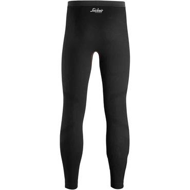 SNICKERS 9484 Seamless Baselayer Bottoms, Black