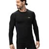 SNICKERS 9493 Lightweight Baselayer Top, Black, Small