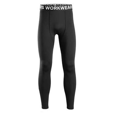 SNICKERS 9494 Lightweight Baselayer Bottoms, Black